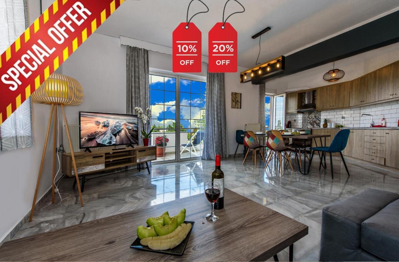 Platanias Villa Spyros Kültér fotó